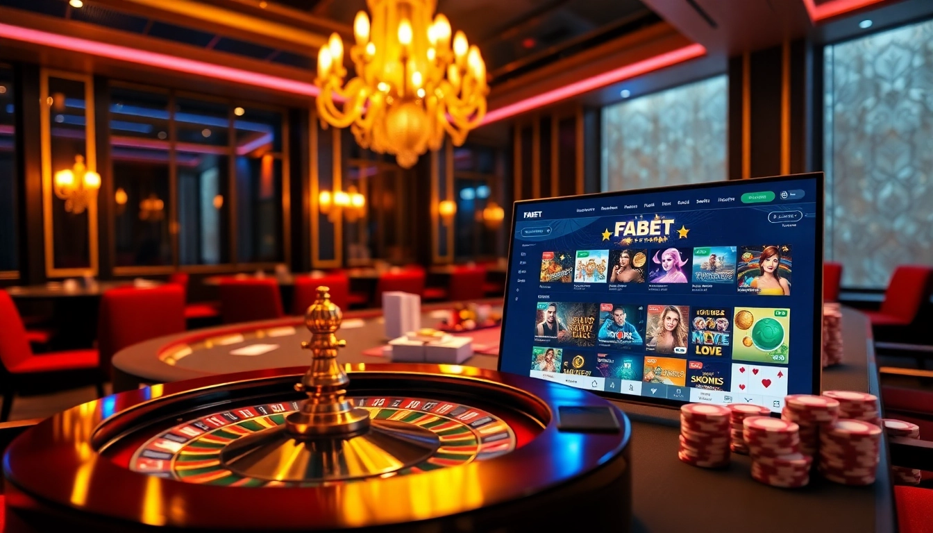 Experience thrilling gameplay at https://fabet3.com/ with vibrant casino tables and exciting betting options.