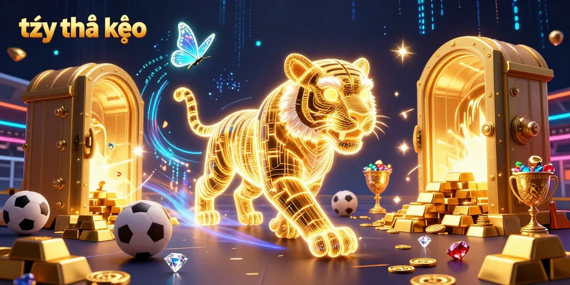 Betting opportunities with tỷ lệ kèo in an elaborate casino scene, featuring iconic sports elements.