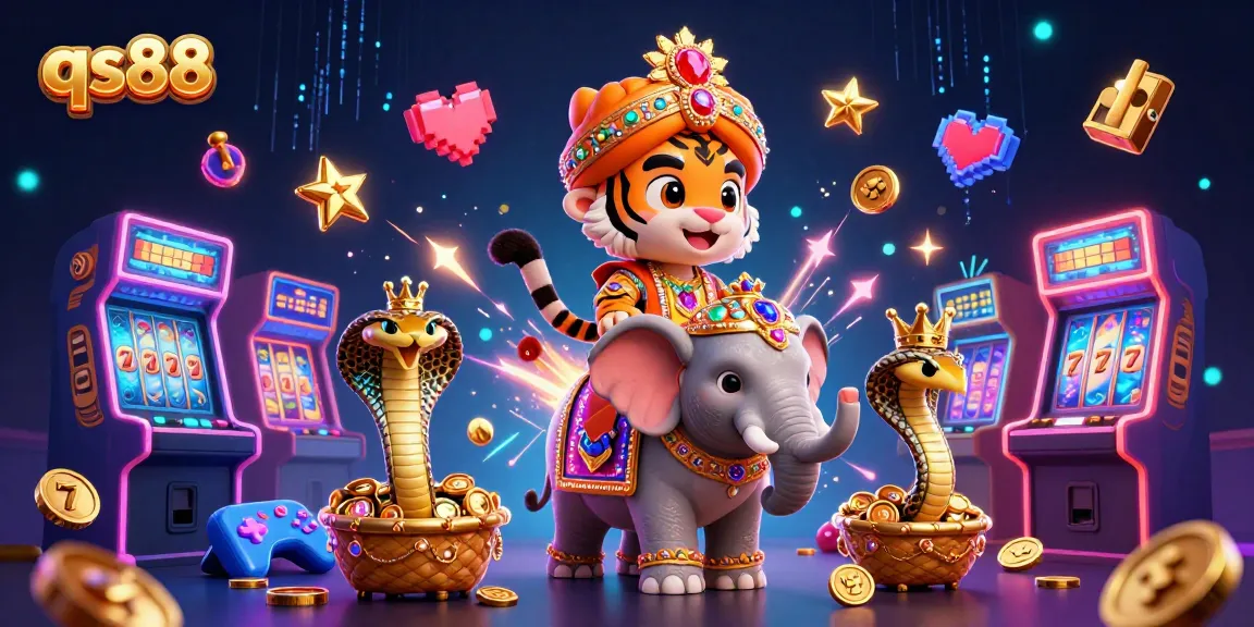 Experience thrilling slots and bright games at qs88 with vivid 3D casino characters.