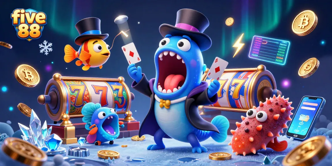 Experience thrilling gameplay at five 88 through captivating card tricks and vibrant slot machines.